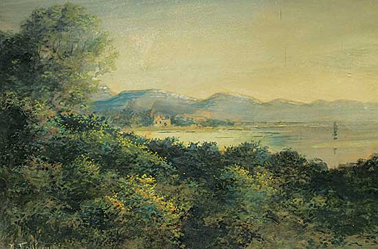 #1212 ~ Matthews - Home in a Haze Sky in the Mountains