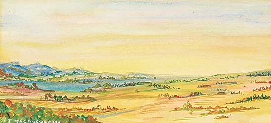 #1216 ~ McCaugherty - Untitled - Foothills Country