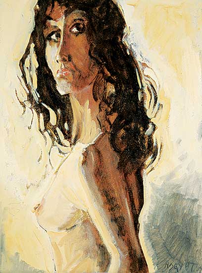 #1243 ~ Nagy - Untitled - Standing Nude
