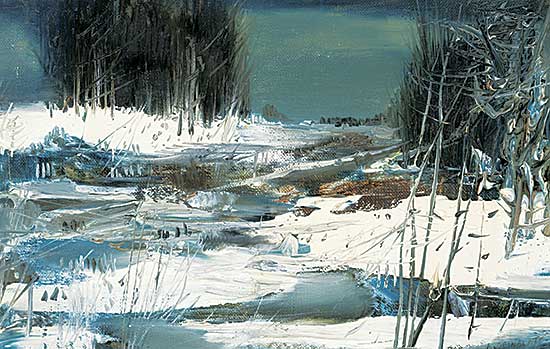 #1277 ~ Reinblatt - Untitled - Grey Winter