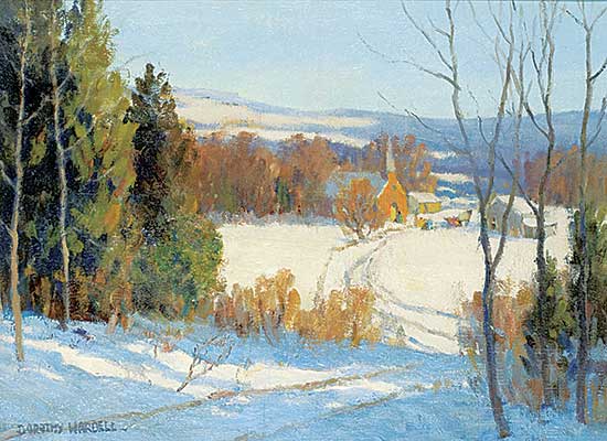 #1350 ~ Wardell - Untitled - Sunday Morning Winter Trail