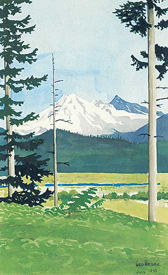 #1354 ~ Weber - Mt. Baker, Washington