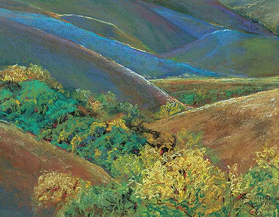 #1405 ~ West - Untitled - Springtime in the Badlands