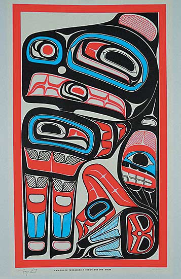 #32 ~ Hunt - Kwa-Gulth Thunderbird Design for Box Drum  #206/400