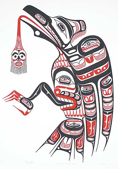 #33 ~ Hunt - Kwa-Gulth Hamatsa Raven  #115/125