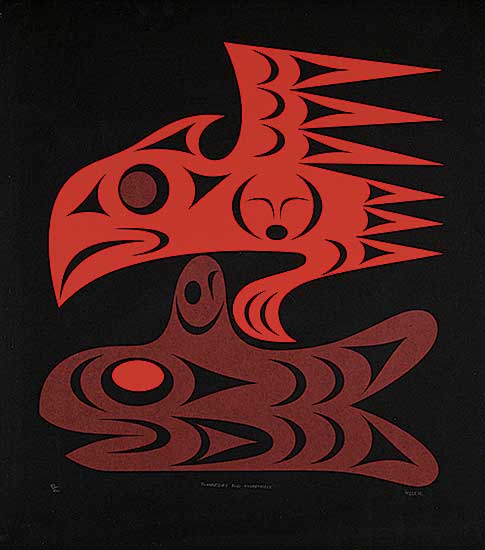 #41 ~ lessLIE - Thunderbird and Killerwhale  #88/150
