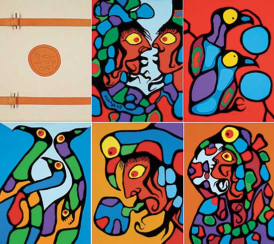 #49 ~ Morrisseau - The Art of Norval Morrisseau  #222/350
