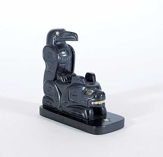 #65 ~ Pollard - Haida Raven and Bear