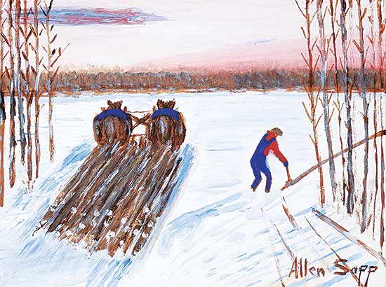 #70 ~ Sapp - Untitled - Gathering Wood
