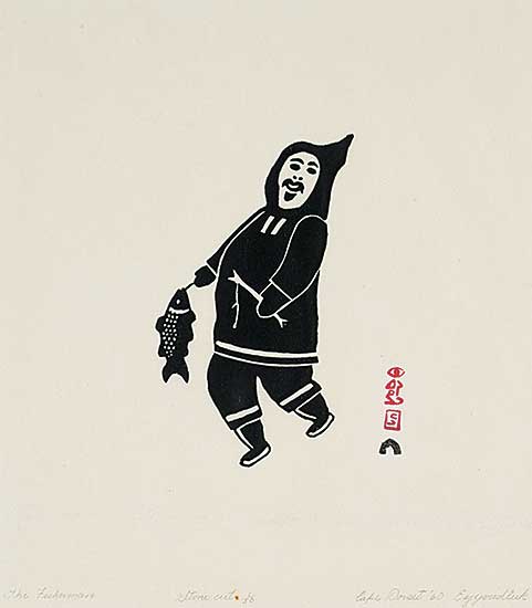 #180.1 ~ Pootoogook - The Fisherman  #1/50