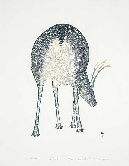 #184 ~ Pootoogook - Caribou  #160/200