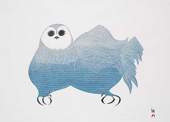 #193.1 ~ Saila - Owl in Arctic Mist  #39/50