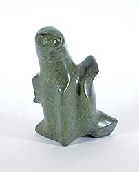 #121 ~ Inuit - Untitled - Standing Seal