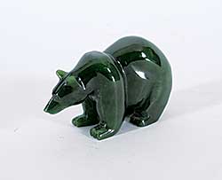 #232 ~ Inuit - Untitled - Small Green Bear