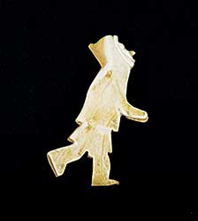#240 ~ Inuit - Untitled - Running Man