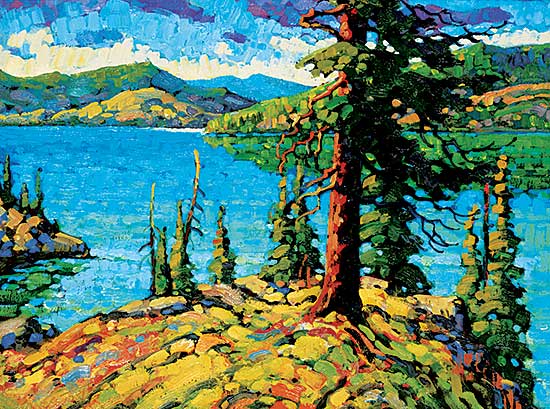 #22 ~ Charlesworth - Kalamalka Reflections