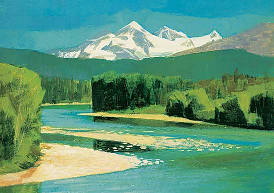 #26 ~ Collier - Seven Sisters Mt., Skeena River, B. C.