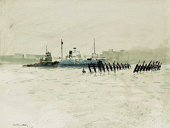 #41 ~ Forrestall - Untitled - Halifax Harbour