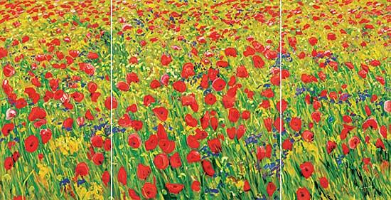 #42 ~ Fournier - Untitled - Poppies