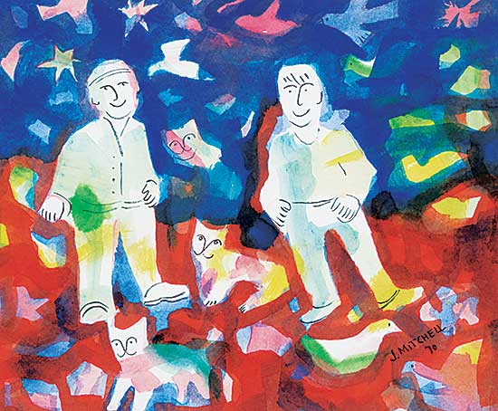 #76 ~ Mitchell - Untitled - Happy Cats