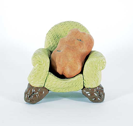 #202 ~ Cicansky - Untitled - Couch Potato