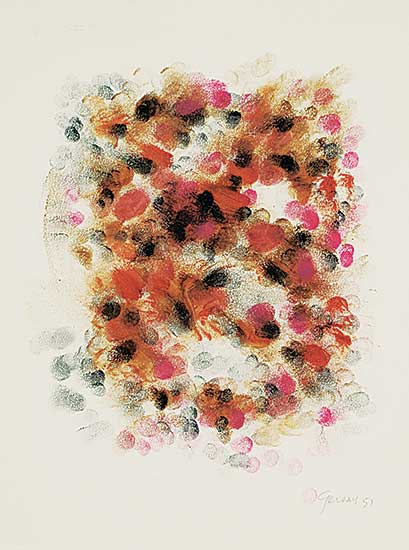 #208 ~ Gervais - Untitled - Abstract Composition