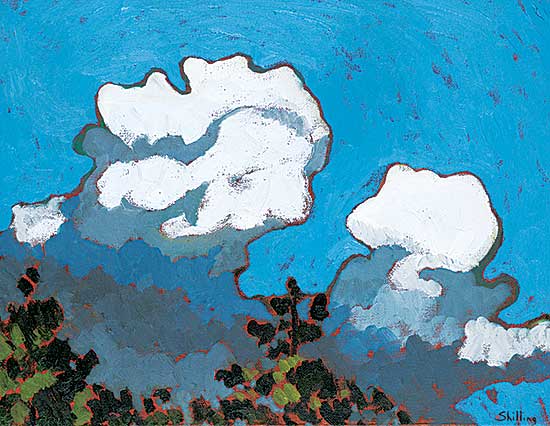 #231 ~ Shilling - View from The Studio I