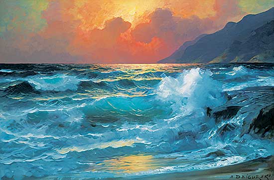 #302 ~ Dzigurski - Untitled - Sunset