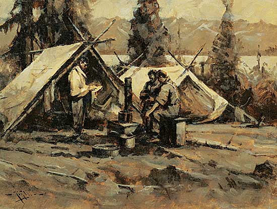 #315 ~ Ziegler - Untitled - Chow Time