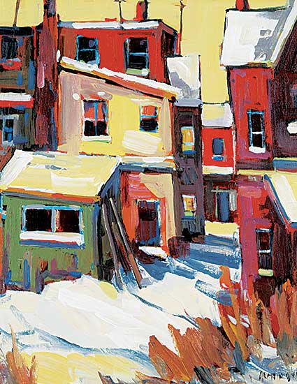 #402 ~ Armstrong - Untitled - Houses I