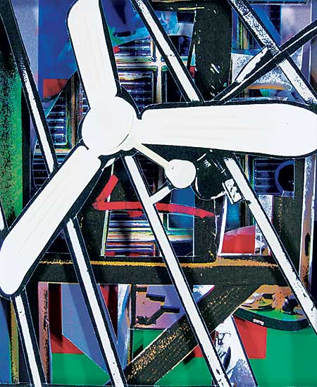 #434 ~ Foxcroft - Ceiling Fan