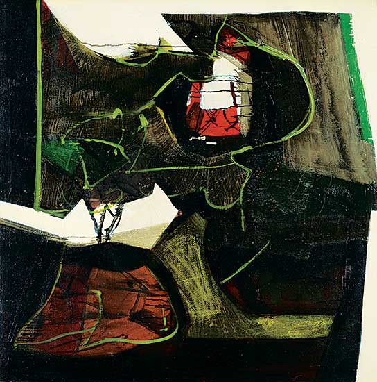 #436 ~ Gordaneer - Untitled - Dark Abstract