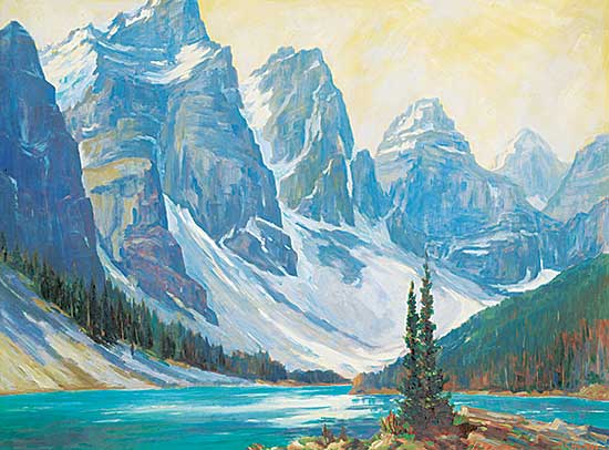 #445 ~ Harvey - Untitled - Valley of the Ten Peaks