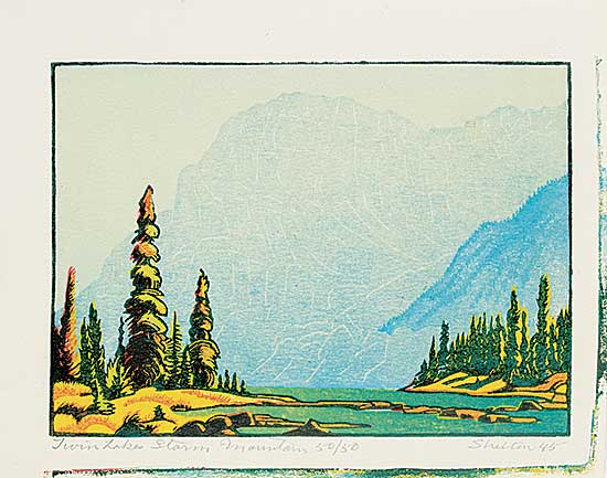 #500 ~ Shelton - Twin Lakes, Storm Mountain  #50/50