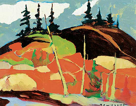 #516 ~ Townsend - High Above Port Alberni, Van. Isle.