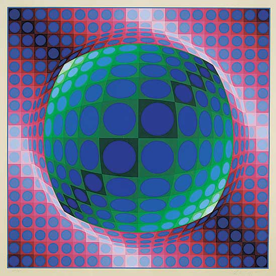 #523 ~ Vasarely - Vega  #240/250