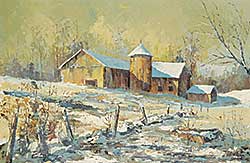 #458 ~ Langevin - Untitled - Cold Day on the Farm