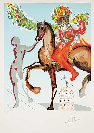 #1062 ~ Dali - The Harbbinger [from The Jerusalem Suite]  #61/350