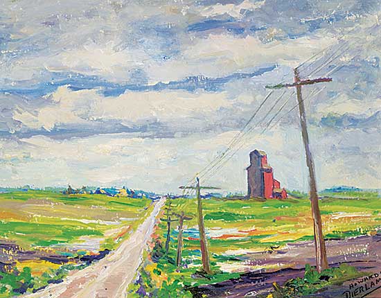 #1066 ~ Dierlam - Canadian Prairie Side-Road [Near Regina, Saskatchewan]