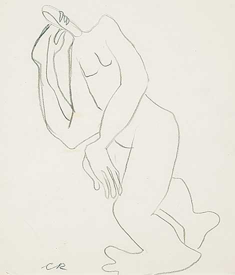 #1239 ~ Robinson - Untitled - Figure Study