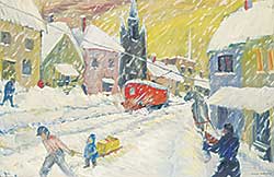 #1183.1 ~ Malloch - Winters Day - Eastern Canada