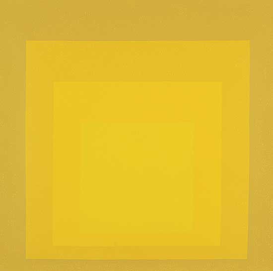 #102 ~ Albers - Departing in Yellow