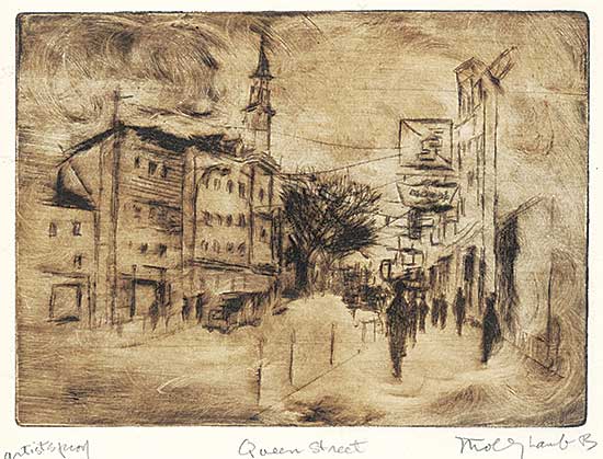 #112 ~ Bobak - Queen Street  #Artist Proof