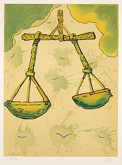#128 ~ Dali - Libra  #184/250