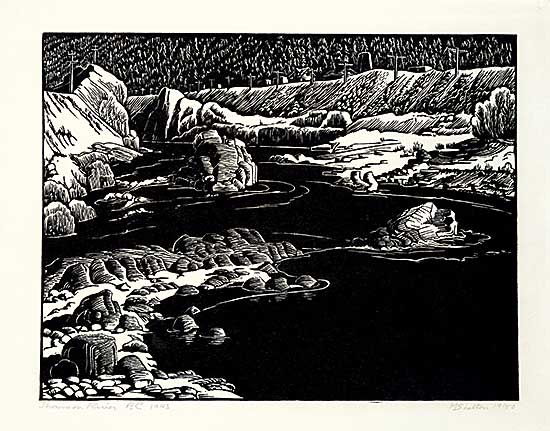 #252 ~ Shelton - Thomson River, B.C.  #19/50