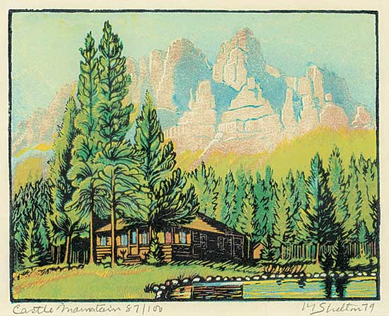 #254 ~ Shelton - Castle Mountain  #87/100