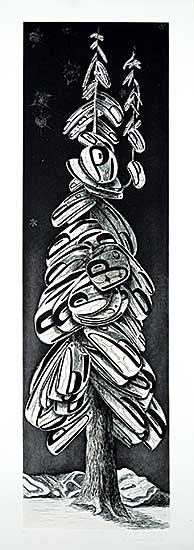 #290 ~ Yuxweluptun - Tree Study  #5/30