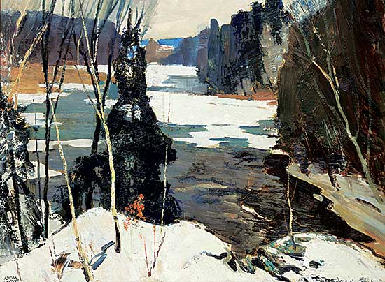 #41 ~ Dingle - From the Mill Race, Rockwood Ont.