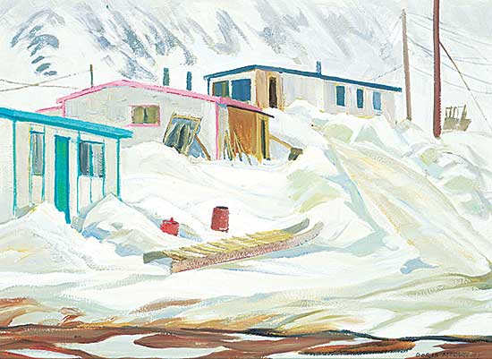 #84 ~ McCarthy - Three Houses at Broughton Island