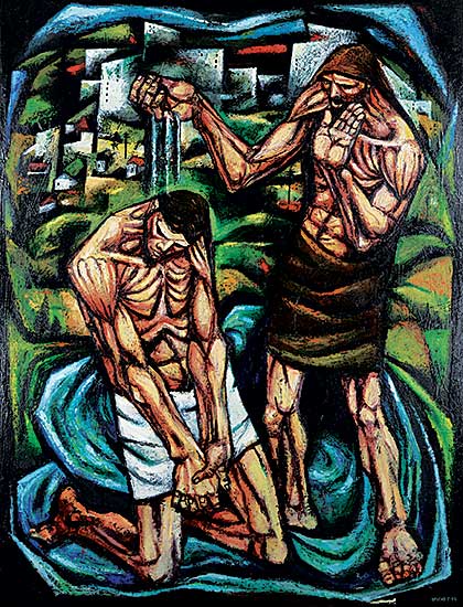 #110 ~ Spickett - Untitled - Baptism